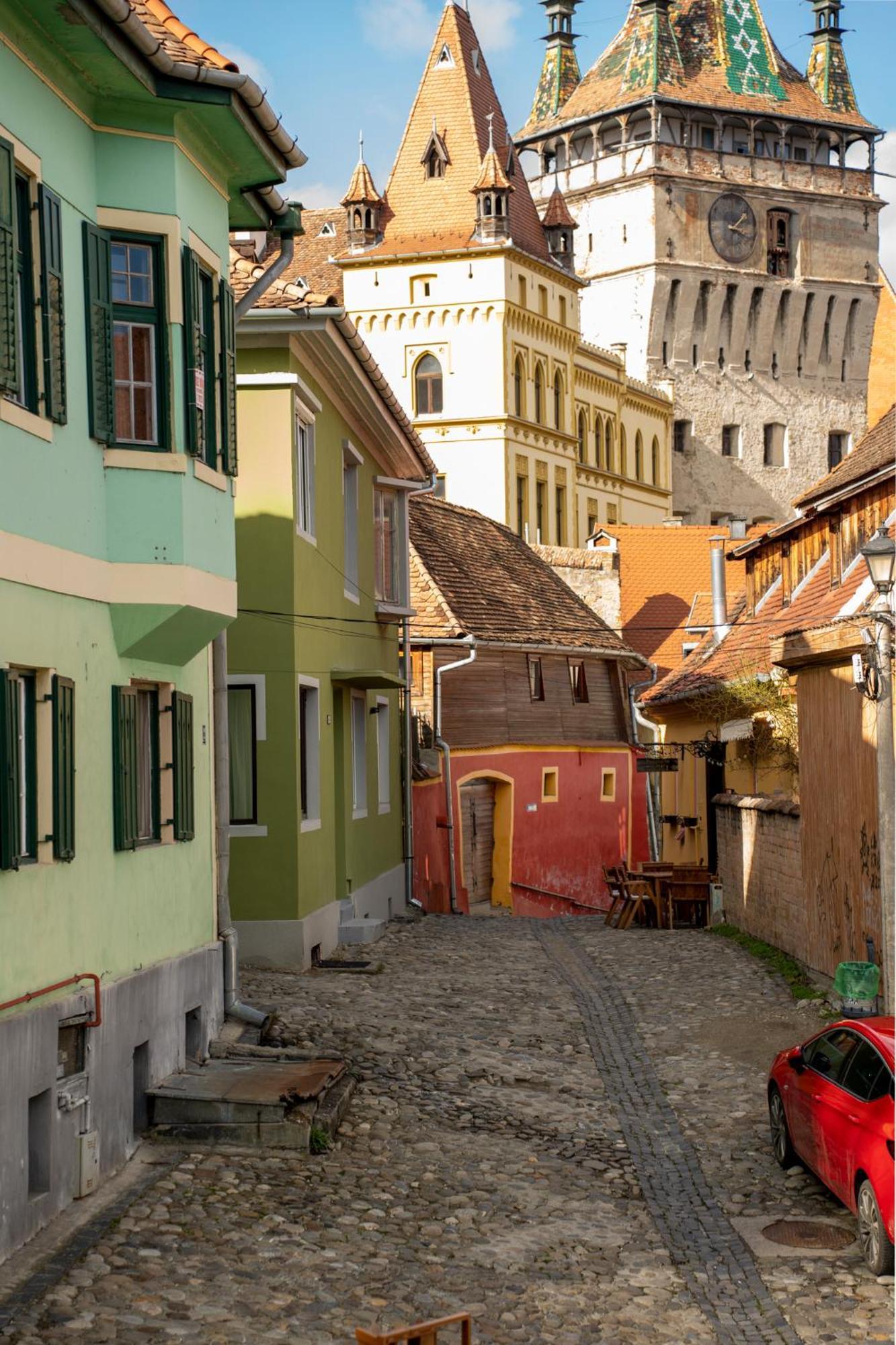 Apartamento Stradela Sighişoara Exterior foto